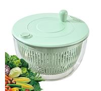 Vegetable Spinner - Dryer Pump, Pasta and Fries Grater with Multifunction Feature, Salad Slicer with Transparent Design Detail, Kitchen Gadget Set Practical Tool, Fresh Crisp Vegetable Salad Use