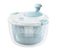 Vegetable Spinner - PP 5L Capacity 25.2x21.7x18.5cm | Manual Fruit Vegetable Washer Dewatering Basket | Efficient Salad Dryer for Healthy Eating Meal Prep Home Kitchen and Food Truck Use