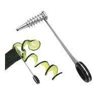 Vegetable Spiralizer | 10.8x4.3cm Vegetable Cutter Stainless Steel Spiral Vegetable Cutter | Light Kitchen Tools | Cooking Cucumber, Potatoes, Carrots, Zucchini, Pasta, Salad, Carbohydrate
