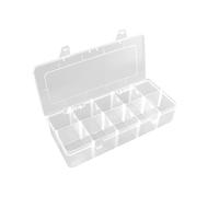 Vegetable Storage Snack Box Containers For Little Boys And Girls Snack Box Containers With 10 Adjustable Compartments Snack Box For Travel Meals Portable Easy To Use And Food (Clear, One Size)