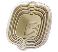 Vegetable Strainer Set - Colander with Bowl, Multipurpose Kitchen Tool, Heavy-Duty Construction Salad Spinner | Perfect Drainage for Fruits, Vegetables, Rice Washing, Tasks