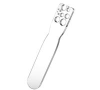 Vegetable Stripper, Lightweight, 3.5x17.5cm, Acrylic 10-Hole Cutter, Collard Green Stem Peeler, Multi-Hole Design, for Rosemary Basil Thyme Parsley Mint Salad Cooking