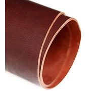 Vegetable Tanned Cowhide Genuine Leather Craft Sheath/Belt DIY Material 3~4mm Thickness (Coffee (Thickness : 3mm), 5 Square feet)