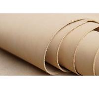 Vegetable Tanned Natural Leather 4 oz Full Gain Cowhide Handmade Bag Shoe Belt DIY Art Crafts Genuine Leathers Dyeable (6"x12")