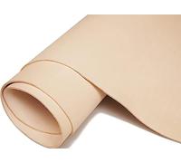 Vegetable Tanned Natural Leather 4 oz Full Gain Cowhide Handmade Bag Shoe Belt DIY Art Crafts Genuine Leathers Dyeable (2.0mm-12"x24")