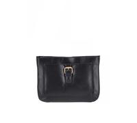 Vegetable Tanned Small Real Leather Shoulder Bag Ashwood Leather Navy One Size