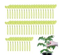Vegetable Ties for Garden | Leaf Shape Plant Support Cable Ties | Reusable Vine Fastener Strap | for Indoor Outdoor Gardening Support Climbing Vines Vegetable Fruit Fence
