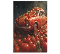 Vegetable Tomatoes Puzzles 1000 Pieces For Teens And Adults - Wooden Jigsaw Puzzle Family Activity Educational Games 78×53cm