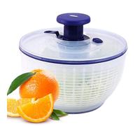 Vegetable Washer Dryer - 8.15 X 5.12 X 6.3 inches Fruit Cleaner Spinner - Push Type Salad Spinner with Fruit Washing Bowl for Serving or Spinnings Salads and Vegetable