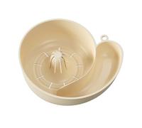 Vegetable Washing Basket, Snail-Shape Rotating Strainer 150g, Kitchen Utensils for Tomato Strawberry Lettuce, Salad Food Mixing Storage, for Sink Faucet Fridge Garden Travel 9.25x7.28x3.15 Inches