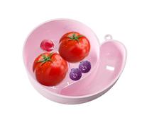 Vegetable Washing Basket | Snail-Shape Rotating Strainer | Kitchen Utensils | Food Prep | Multi-Function Drain & Storage | Tomato Strawberry Lettuce Cleaner | Sink Faucet Use | Travel Garden28x3.15 in