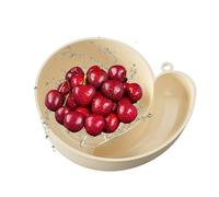Vegetable Washing Basket, Snail Shape Rotating Vegetable Strainer, 9.25x7.28x3.15 Inches Kitchen Utensils for Tomato Strawberry Lettuce Salad Mixing Storage Sink Faucet Fridge Garden Travel
