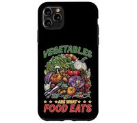 Vegetables Are What Food Eats Carnivore Joke Case for iPhone 11 Pro Max