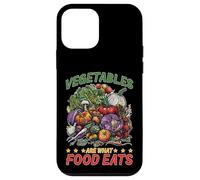Vegetables Are What Food Eats Carnivore Joke Case for iPhone 12 mini