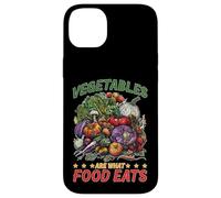 Vegetables Are What Food Eats Carnivore Joke Case for iPhone 14 Plus