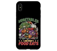 Vegetables Are What Food Eats Carnivore Joke Case for iPhone XS Max