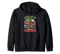 Vegetables Are What Food Eats Carnivore Joke Zip Hoodie