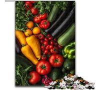 Vegetables Collection Jigsaw Puzzles for Teenagers 1000, Suitable for Ages 14 And Up Wall Decoration Christmas Birthday Gift (26x38cm)