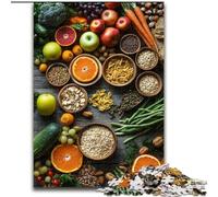 Vegetables Collection Puzzles for Adults And Teenagers, Fun Games Every Piece Is Unique - Challenging Family Fun Game (50x75cm)