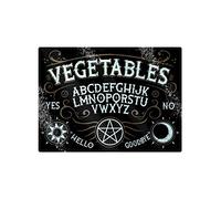 Vegetables Ouija Glass Rectangular Chopping Board
