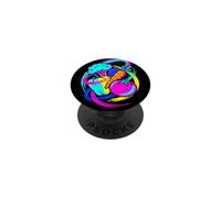 Vegetables Vegetarian Retrowave PopSockets Adhesive PopGrip