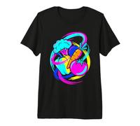 Vegetables Vegetarian Retrowave Premium T-Shirt