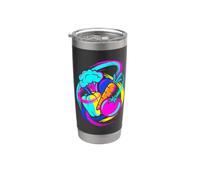 Vegetables Vegetarian Retrowave Stainless Steel Insulated Tumbler
