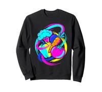 Vegetables Vegetarian Retrowave Sweatshirt