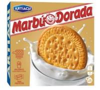 Vegetal Maria Biscuits Marbú Dorada 600g by Artiach - Traditional Spanish Tea Biscuits - Family Size - Pack of 2