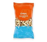 Vegetal Roasted Jumbo Peanuts in Shell Unsalted 400g IFA Eliges - Pack of 3 | Natural Snack | No Added Salt | Large Size Peanuts