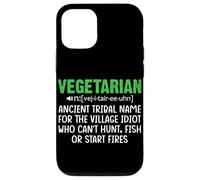 Vegetarian Ancient Tribal Name For The Village Idiot Who Can Case for iPhone 12/12 Pro