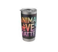 Vegetarian Animal Lives Matter Stainless Steel Insulated Tumbler