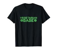 Vegetarian Babe Plant Based Lifestyle T-Shirt