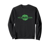 Vegetarian Bold Statement Veggie Lover Sweatshirt