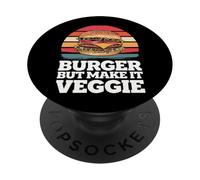 Vegetarian Burger But Make It Veggie PopSockets Adhesive PopGrip