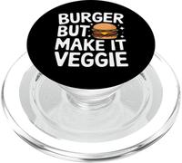Vegetarian Burger But Make It Veggie PopSockets PopGrip for MagSafe