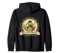 Vegetarian Day Veggie Love Vegetable Nature and Plants Zip Hoodie
