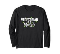 Vegetarian is A Lifestyle Healthy Eating Long Sleeve T-Shirt