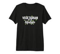Vegetarian is A Lifestyle Healthy Eating Premium T-Shirt