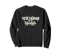 Vegetarian Is A Lifestyle Healthy Eating Sweatshirt