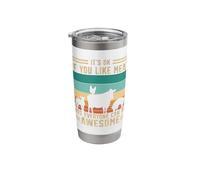 Vegetarian Life Absolutely Vegan Muscle Stainless Steel Insulated Tumbler