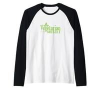 Vegetarian Muscle Plant-Based Strength Raglan Baseball Tee