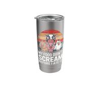 Vegetarian My Food Didn’T Scream Before I Ate It Stainless Steel Insulated Tumbler