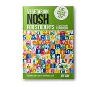 Vegetarian NOSH for Students: A Fun Student Cookbook - Photo with Every Recipe - Vegetarian Society Approved