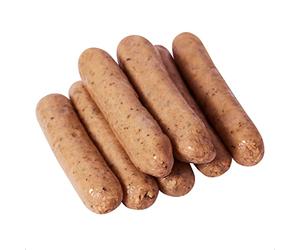 Vegetarian Sausages, Fresh and Flavoursome Meat Free Sausages, Endlessly Versatile, Suitable For Home Freezing, Filled Into Collagen Casings, Pack of 1kg