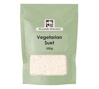 Vegetarian Suet 500g by Manor Springs - Premium Plant-Based Suet for Baking & Cooking