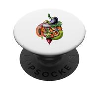 Vegetarian Vegan Eating Healthy PopSockets Adhesive PopGrip