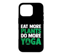 Vegetarian Vegan | Fitness Workout | Eat More Plants Do Yoga Case for iPhone 16 Pro