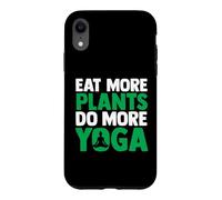 Vegetarian Vegan | Fitness Workout | Eat More Plants Do Yoga Case for iPhone XR