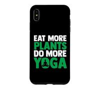 Vegetarian Vegan | Fitness Workout | Eat More Plants Do Yoga Case for iPhone XS Max